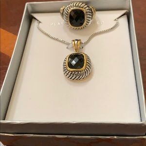 Women’s necklace and ring NWOT